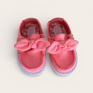 Hey Dude Sparkle Pink Kids Shoes